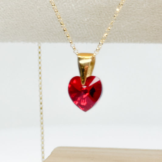 Dije “Corazón Cristalino”