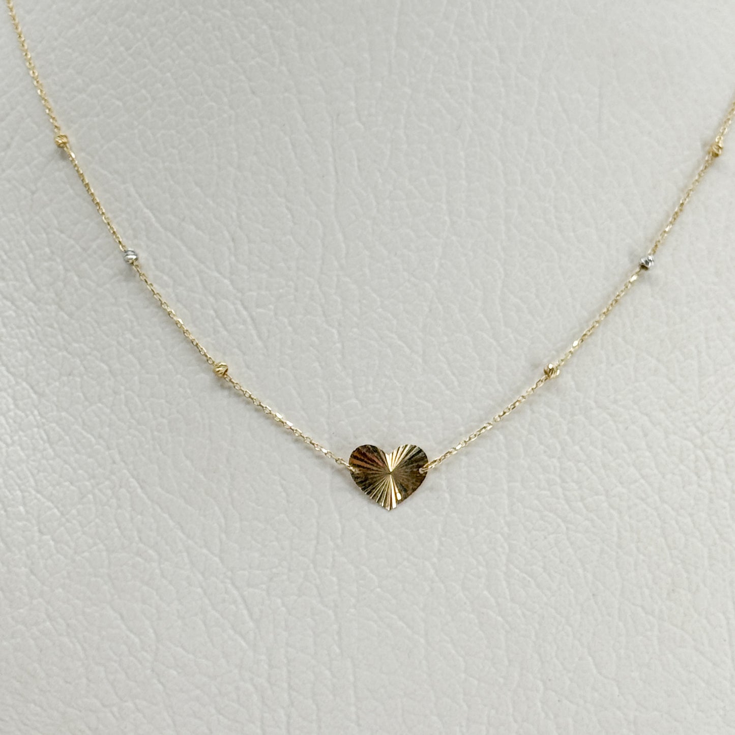 Collar “Corazón Dual Brillante”