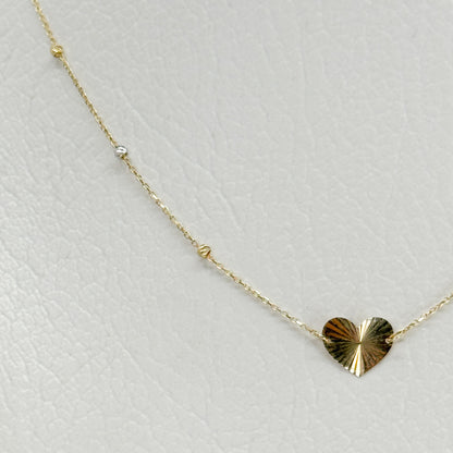 Collar “Corazón Dual Brillante”