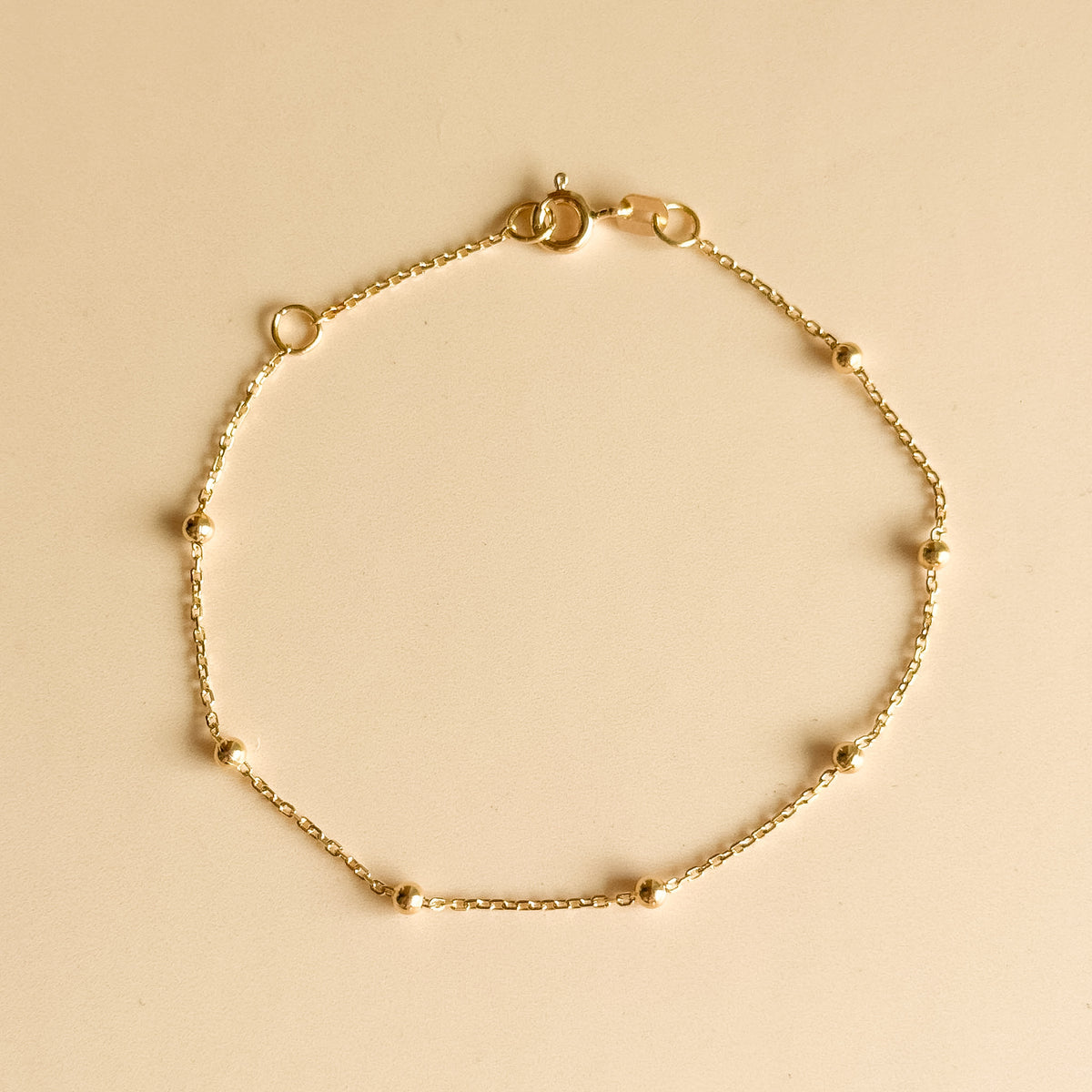 Pulsera Satélite Clásica 18k✨