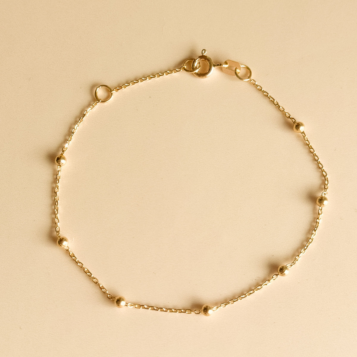 Pulsera Satélite Clásica 18k✨