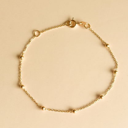 Pulsera Satélite Clásica 18k✨