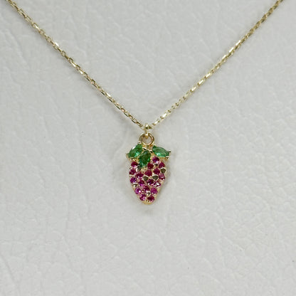 Collar “Fresa Encantada”