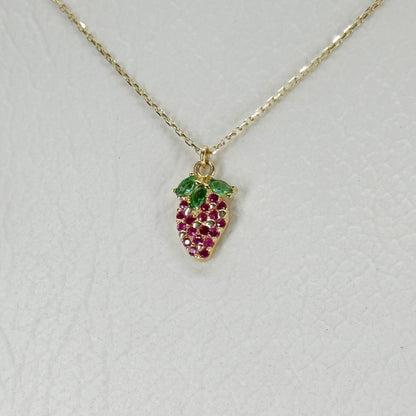 Collar “Fresa Encantada”