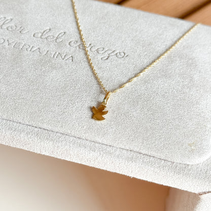 Dije Ángel de la Guarda en Oro 18k