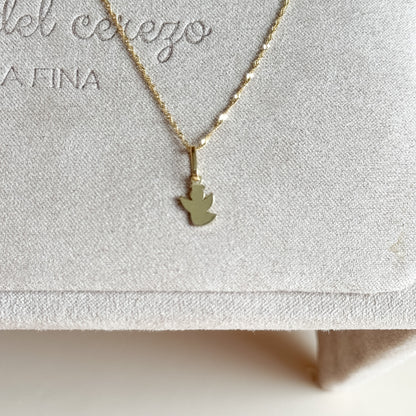 Dije Ángel de la Guarda en Oro 18k