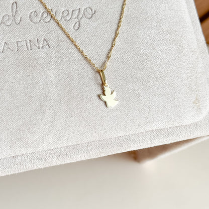 Dije Ángel de la Guarda en Oro 18k