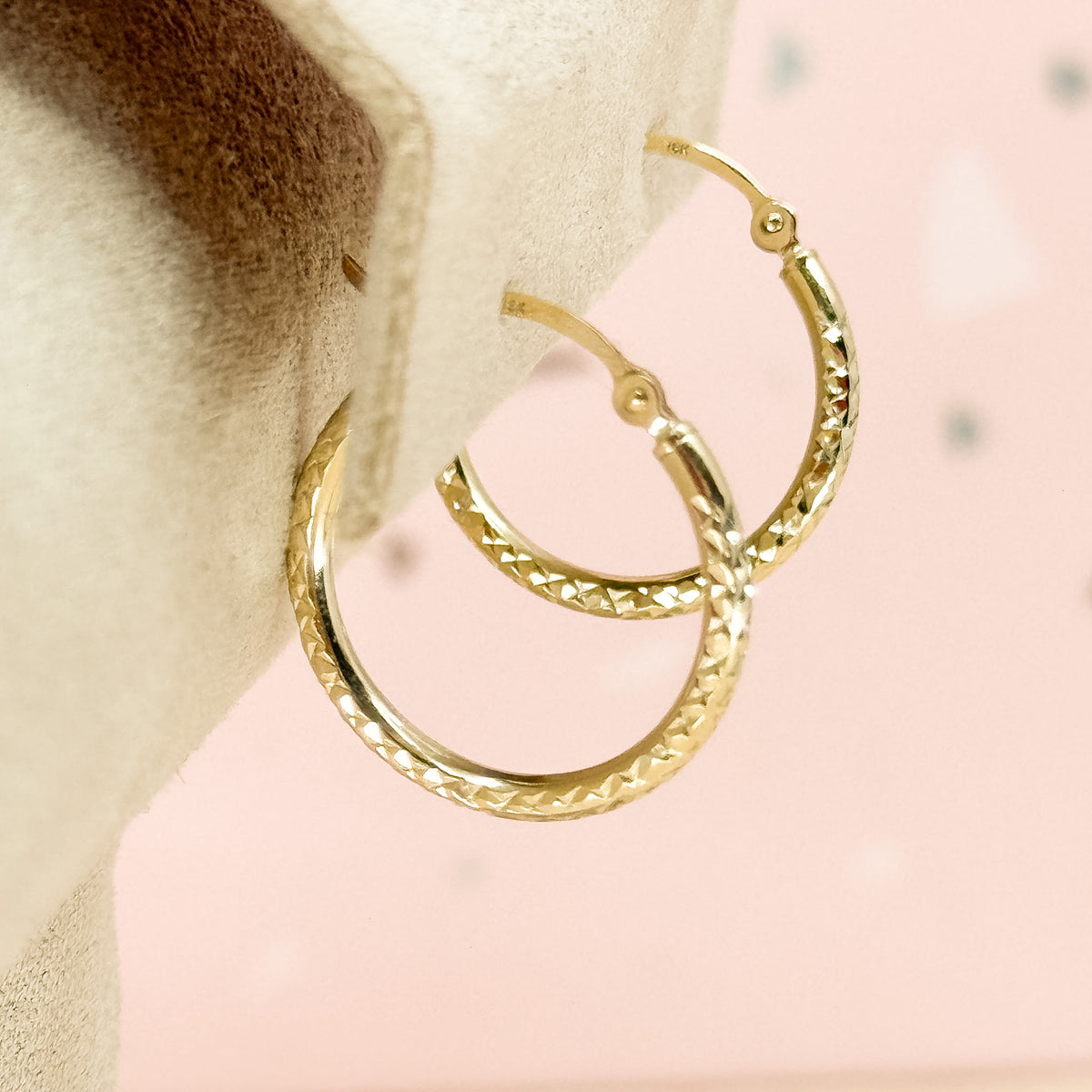 Argolla Diamantada en Oro 18k