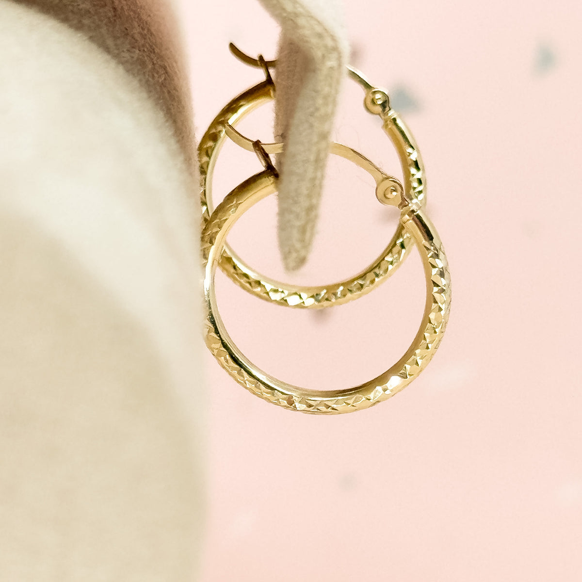 Argolla Diamantada en Oro 18k