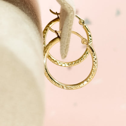 Argolla Diamantada en Oro 18k