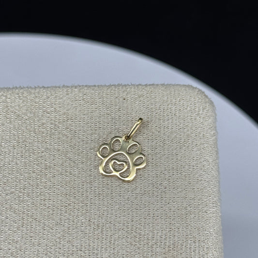 Dije Huellita de Amor en Oro 18K