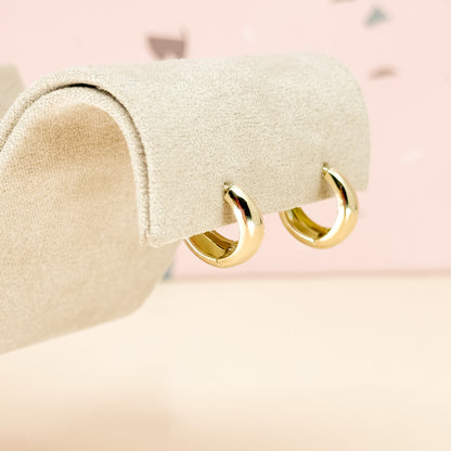 Argolla Modelo Canoa en Oro 18k