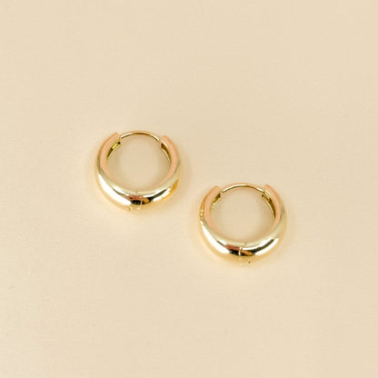 Argolla Modelo Canoa en Oro 18k