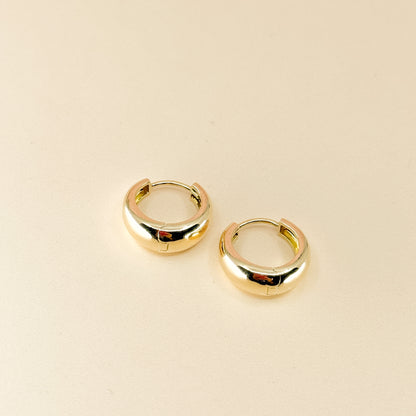 Argolla Modelo Canoa en Oro 18k