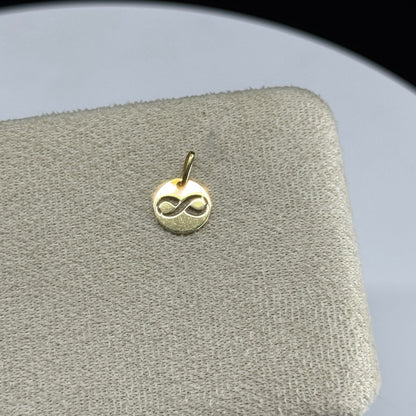 Dije Infinito Eterno Calado en Oro 18K