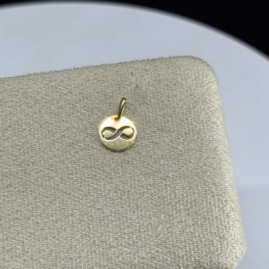 Dije Infinito Eterno Calado en Oro 18K