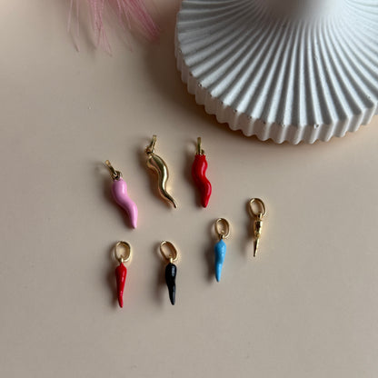 Dije Cornicello Oro 18K