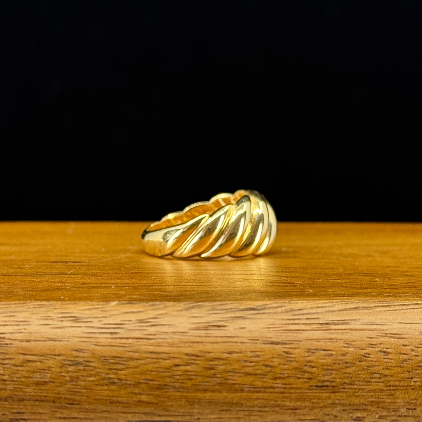 Anillo Trenzado Clásico Oro 18K