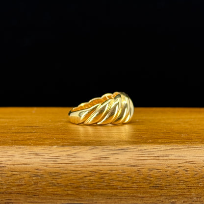 Anillo Trenzado Clásico Oro 18K