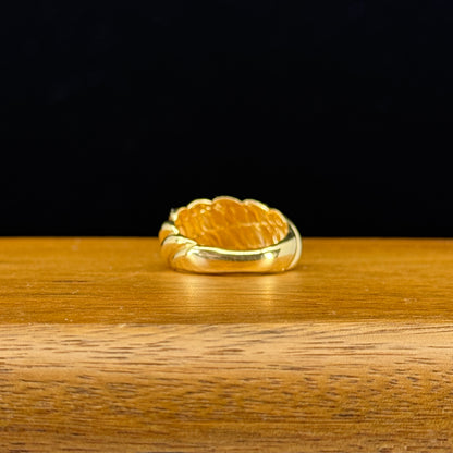 Anillo Trenzado Clásico Oro 18K