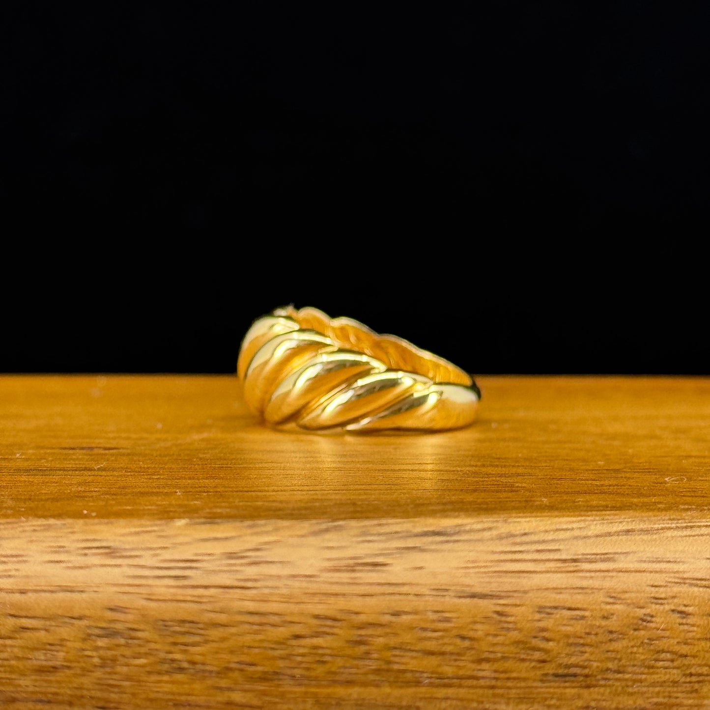 Anillo Trenzado Clásico Oro 18K