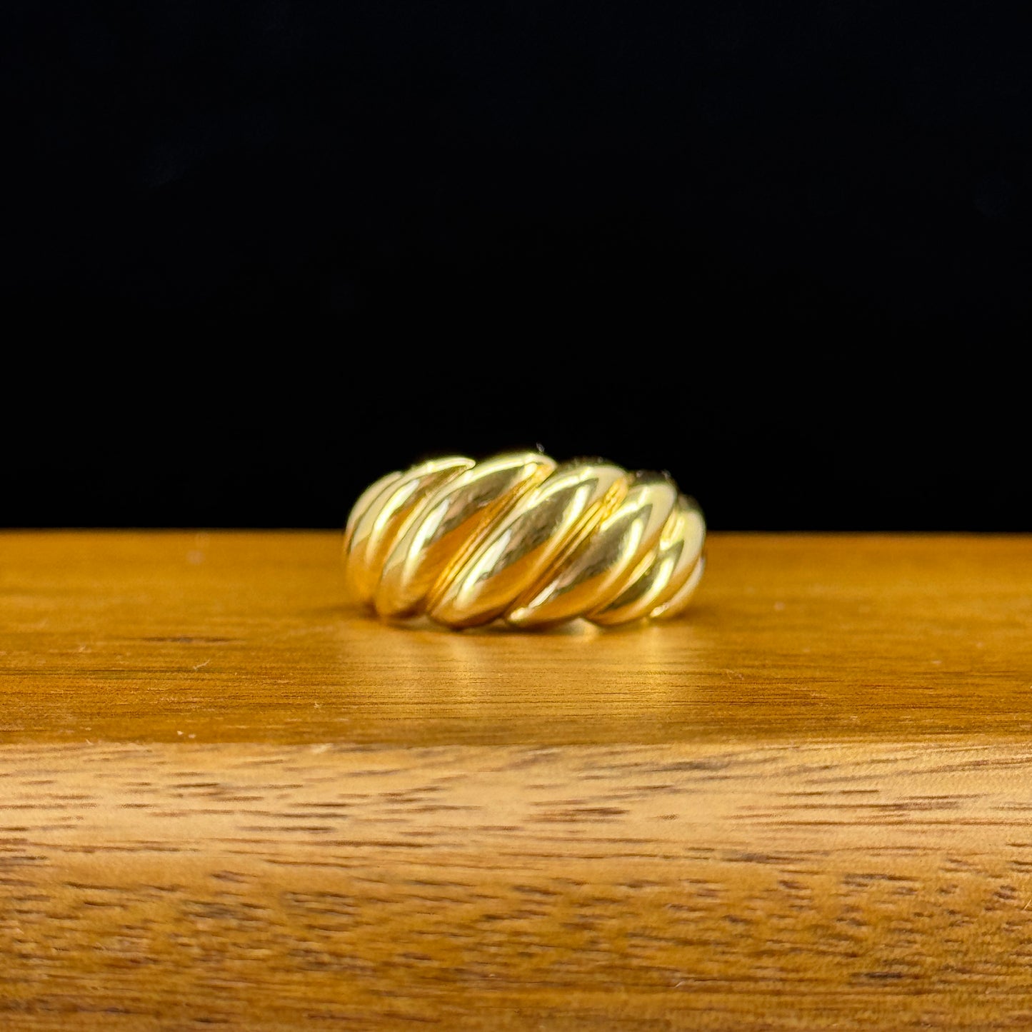 Anillo Trenzado Clásico Oro 18K