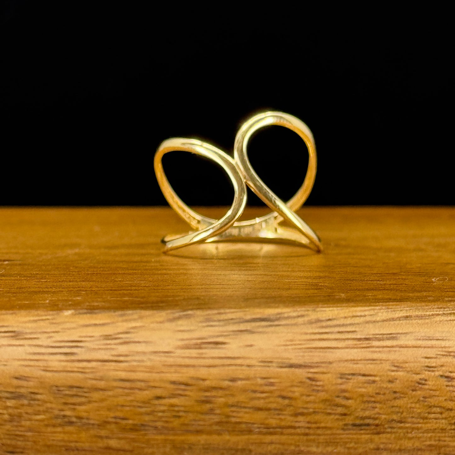 Anillo Infinito Doble Oro 18K