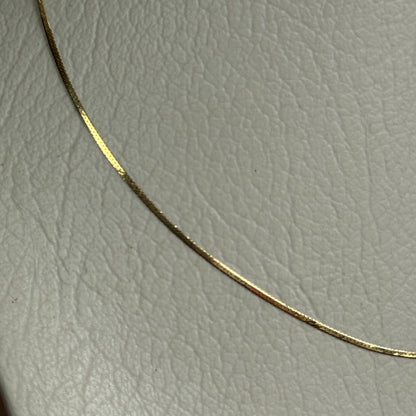 Cadena Snake Delicada – Oro 18K