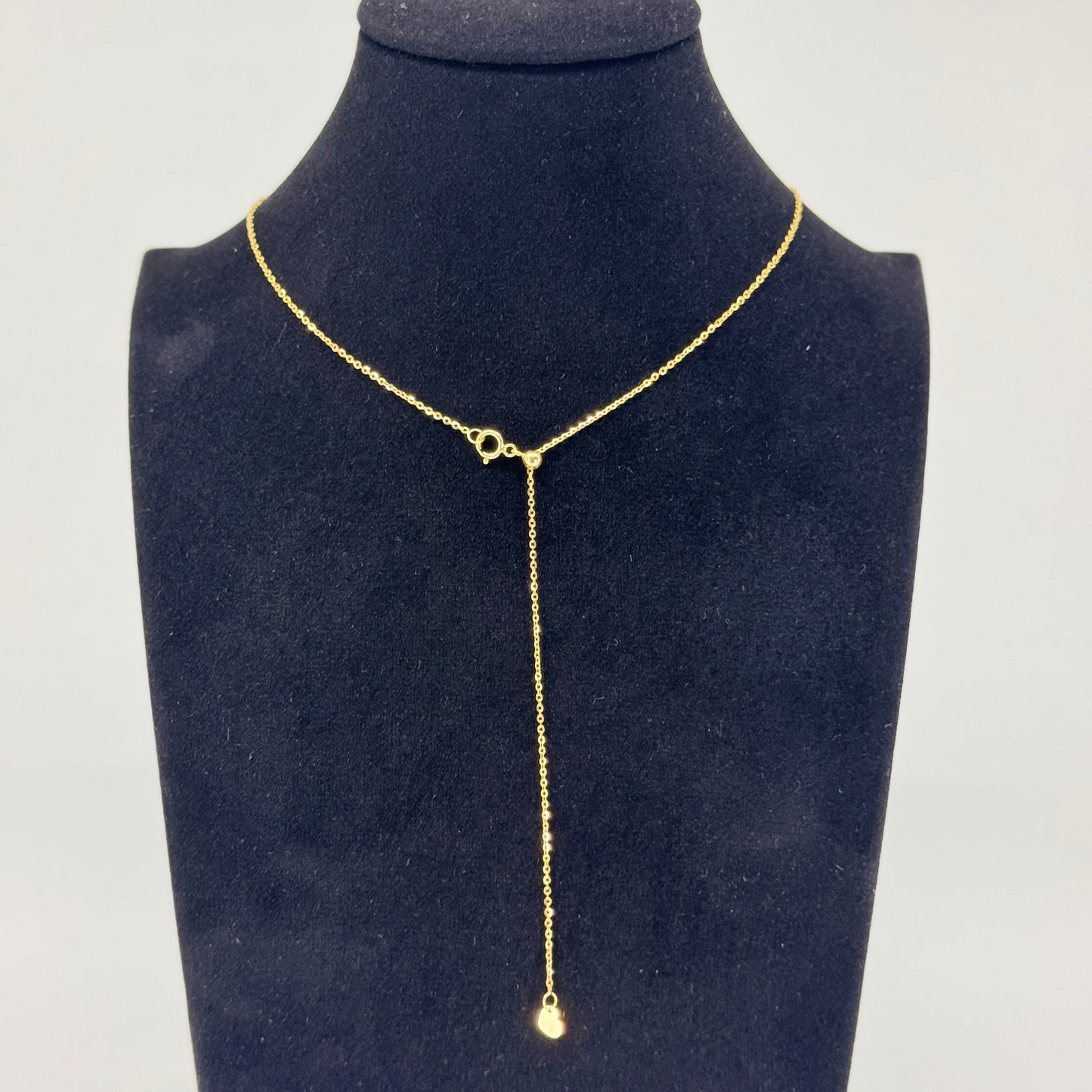 Collar Ajustable Esfera – Oro 18K