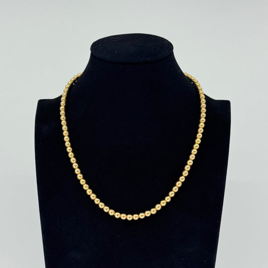 Collar Esferas Elegance – Oro 18K