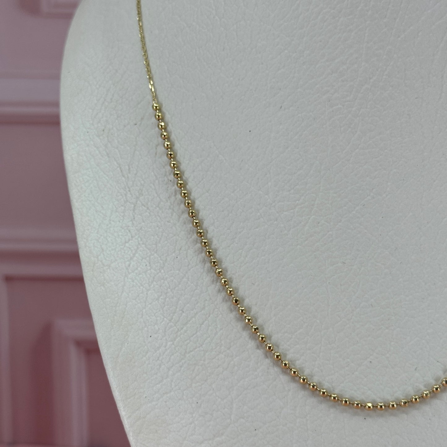 Collar Puntos Delicados – Oro 18K