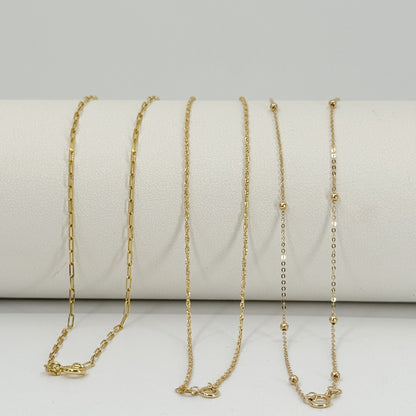 Cadenas de Oro 18k – Colección 40 cm
