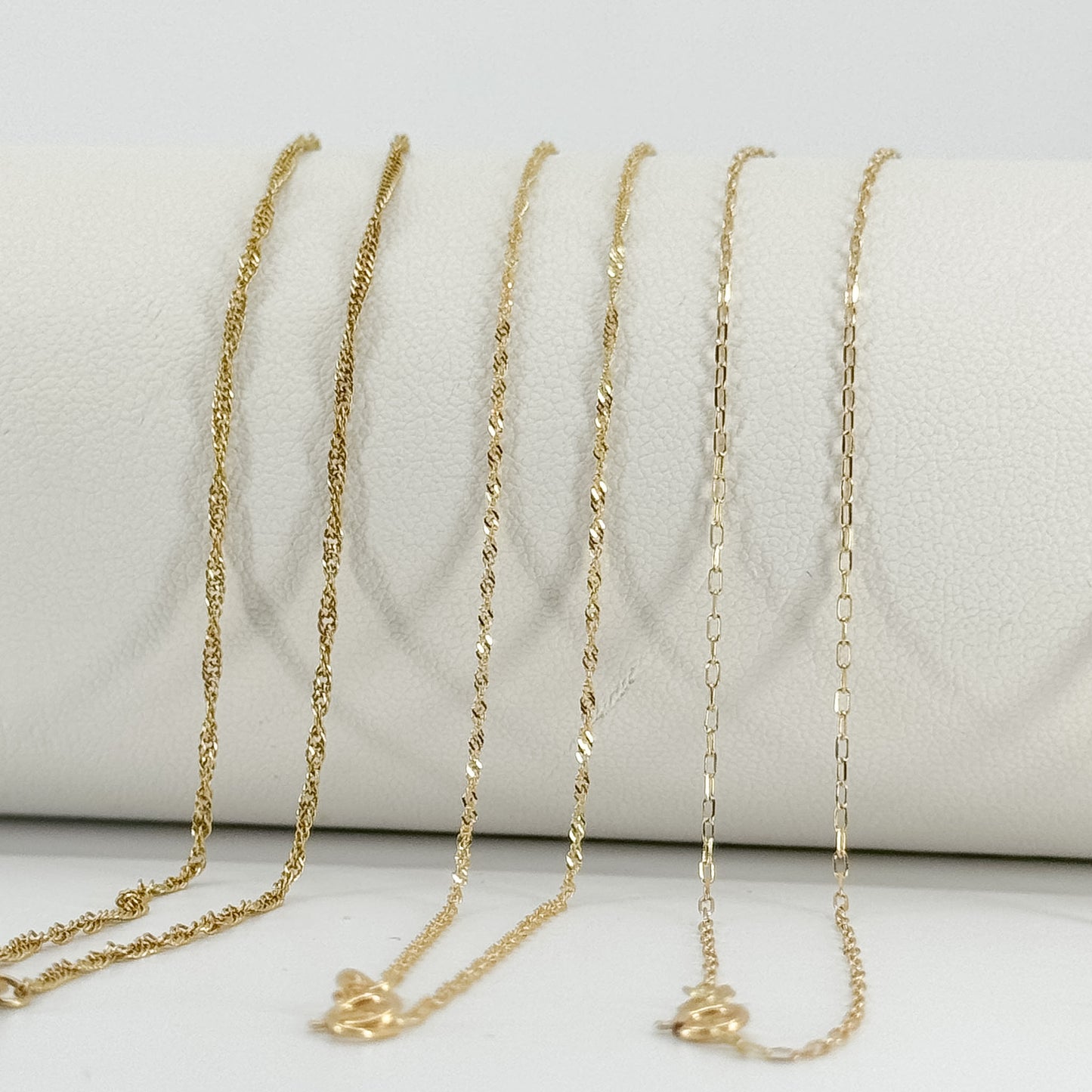 Cadenas de Oro 18k – Colección 50 cm