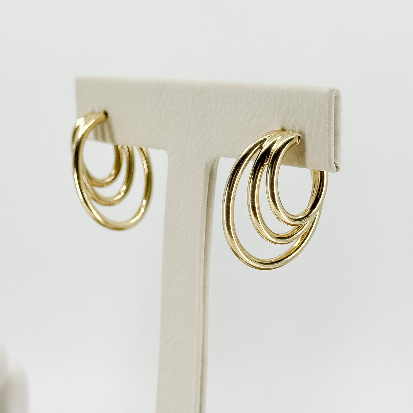 Aretes Argolla Triple Esencia