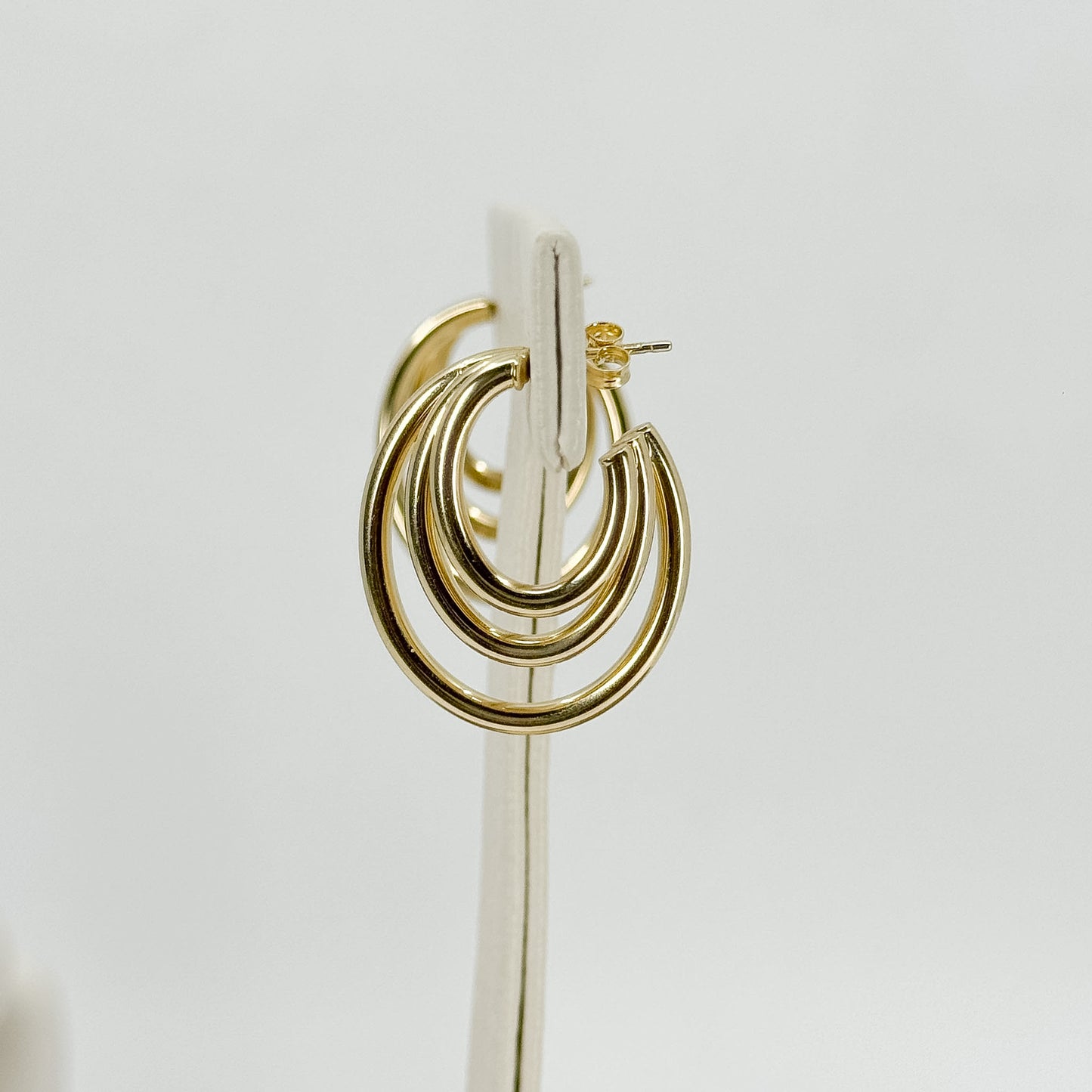Aretes Argolla Triple Esencia