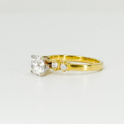 Anillo de Compromiso Eternal Love – Diamante 1 Quilate en Oro 18K