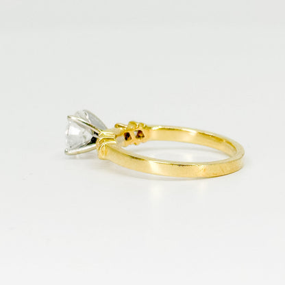 Anillo de Compromiso Eternal Love – Diamante 1 Quilate en Oro 18K