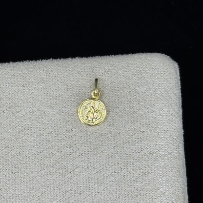 Dije Medalla San Benito Mini