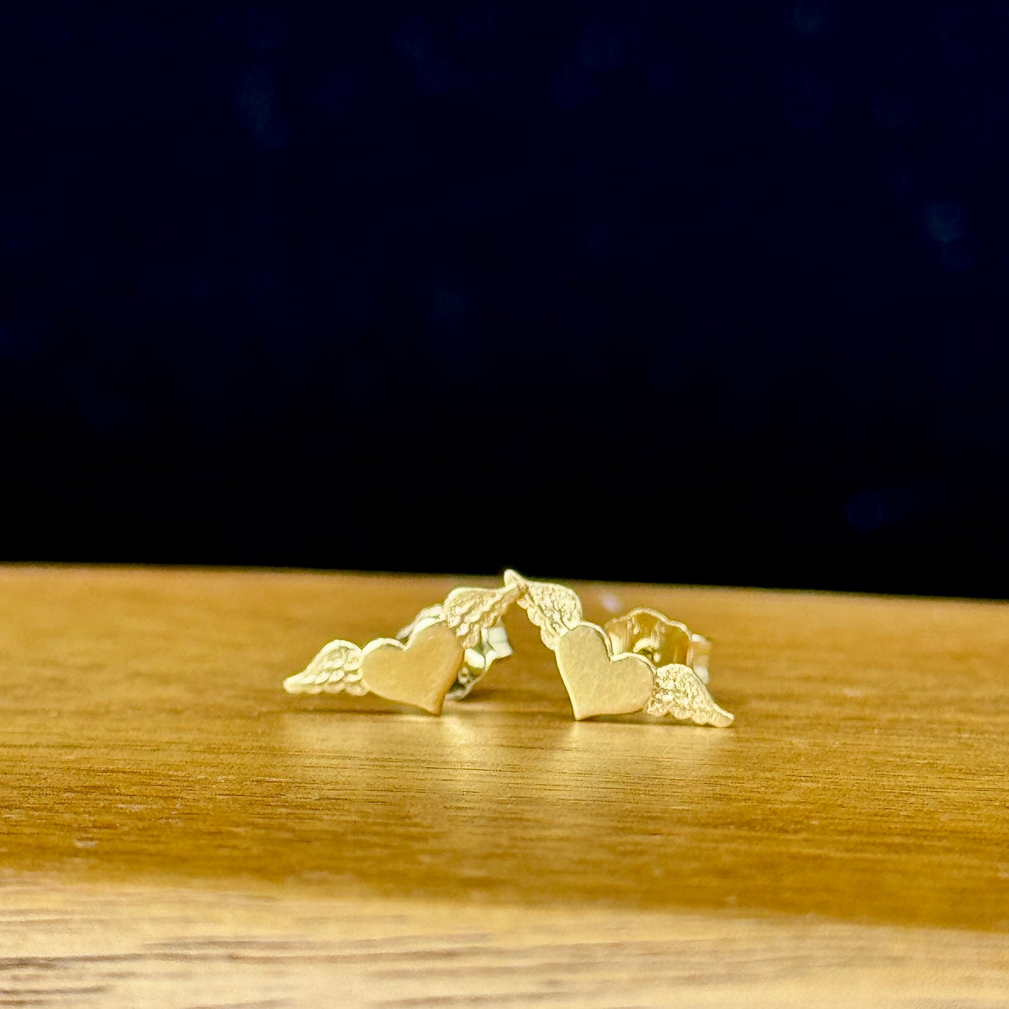 Aretes Corazón Alado
