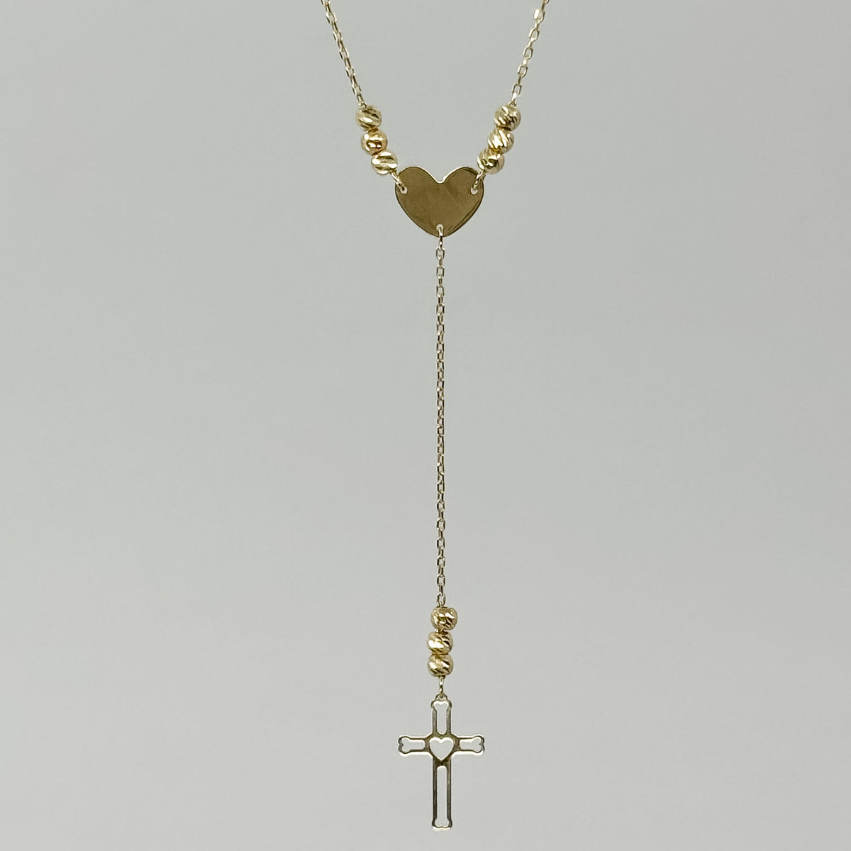 Collar Rosario Corazón