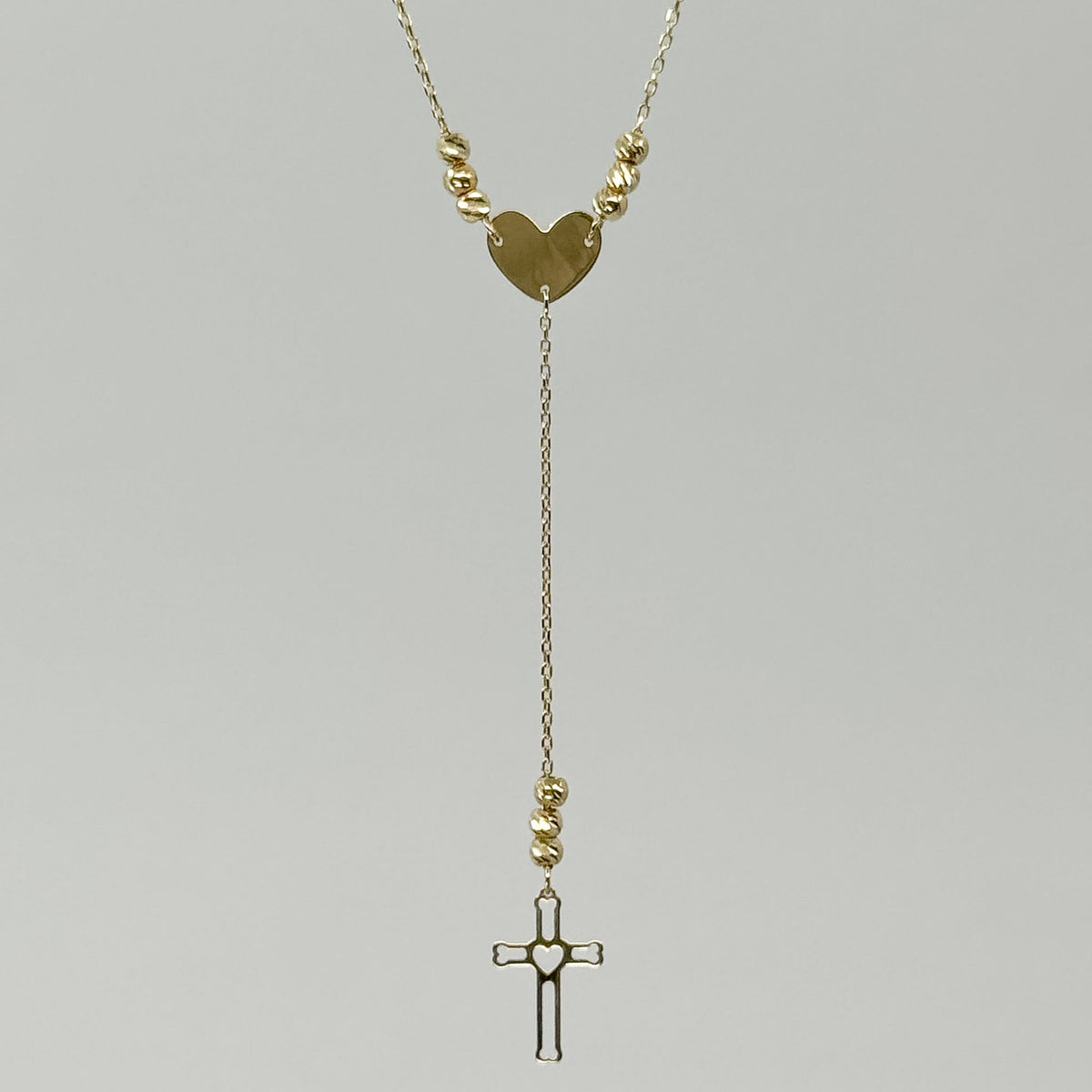 Collar Rosario Corazón