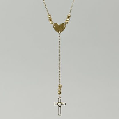 Collar Rosario Corazón
