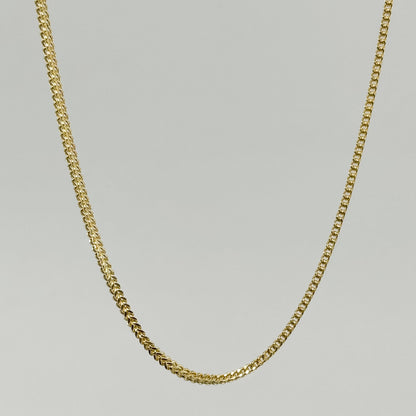 Cadena Coreana en Oro 18K – 60 cm