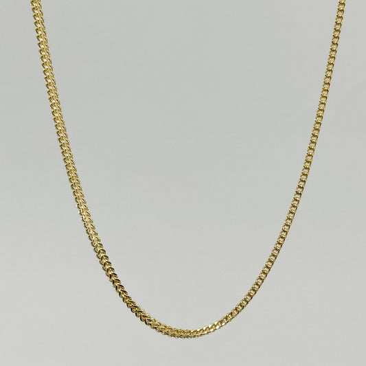 Cadena Coreana en Oro 18K – 60 cm