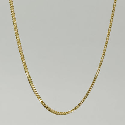 Cadena Coreana en Oro 18K – 60 cm