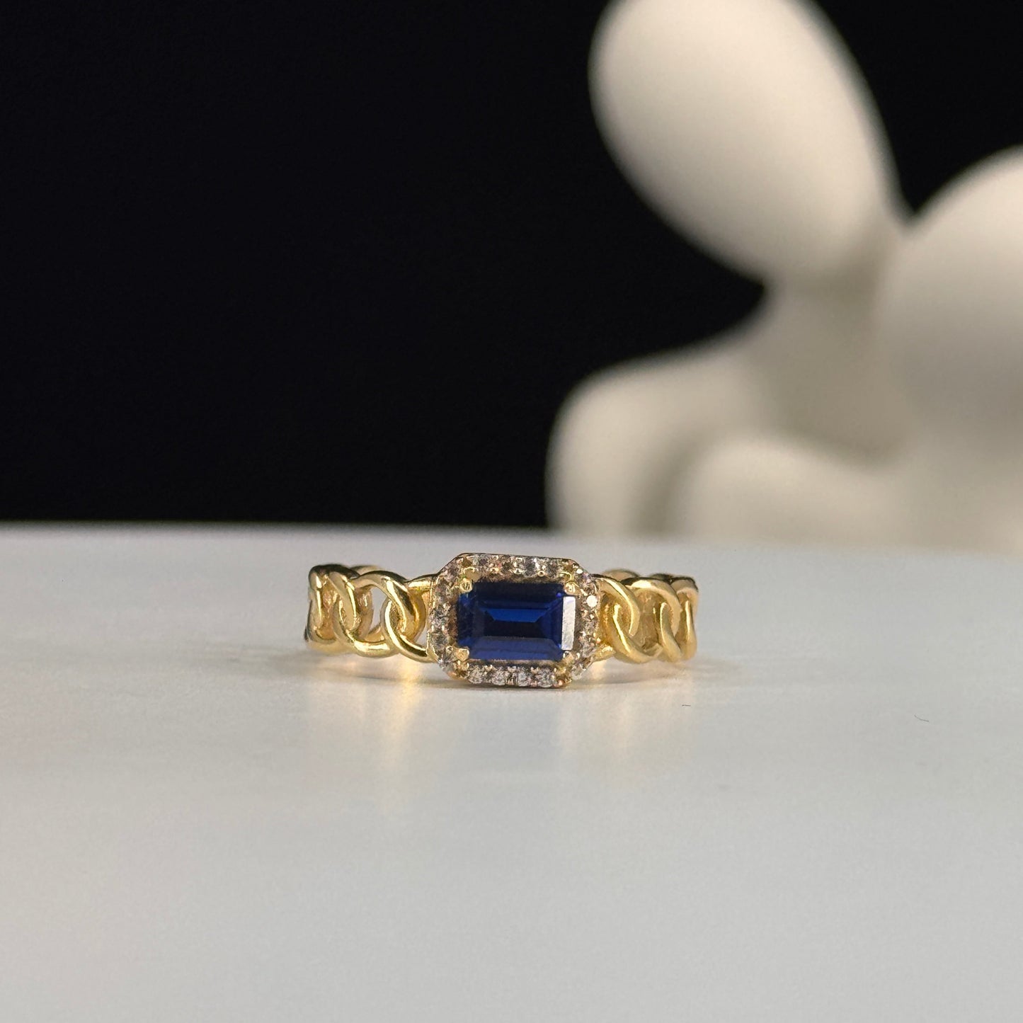 Anillo azul Imperial