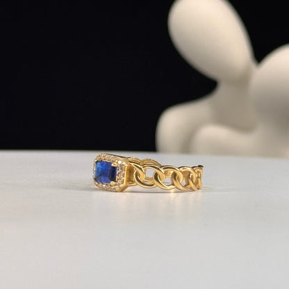 Anillo azul Imperial