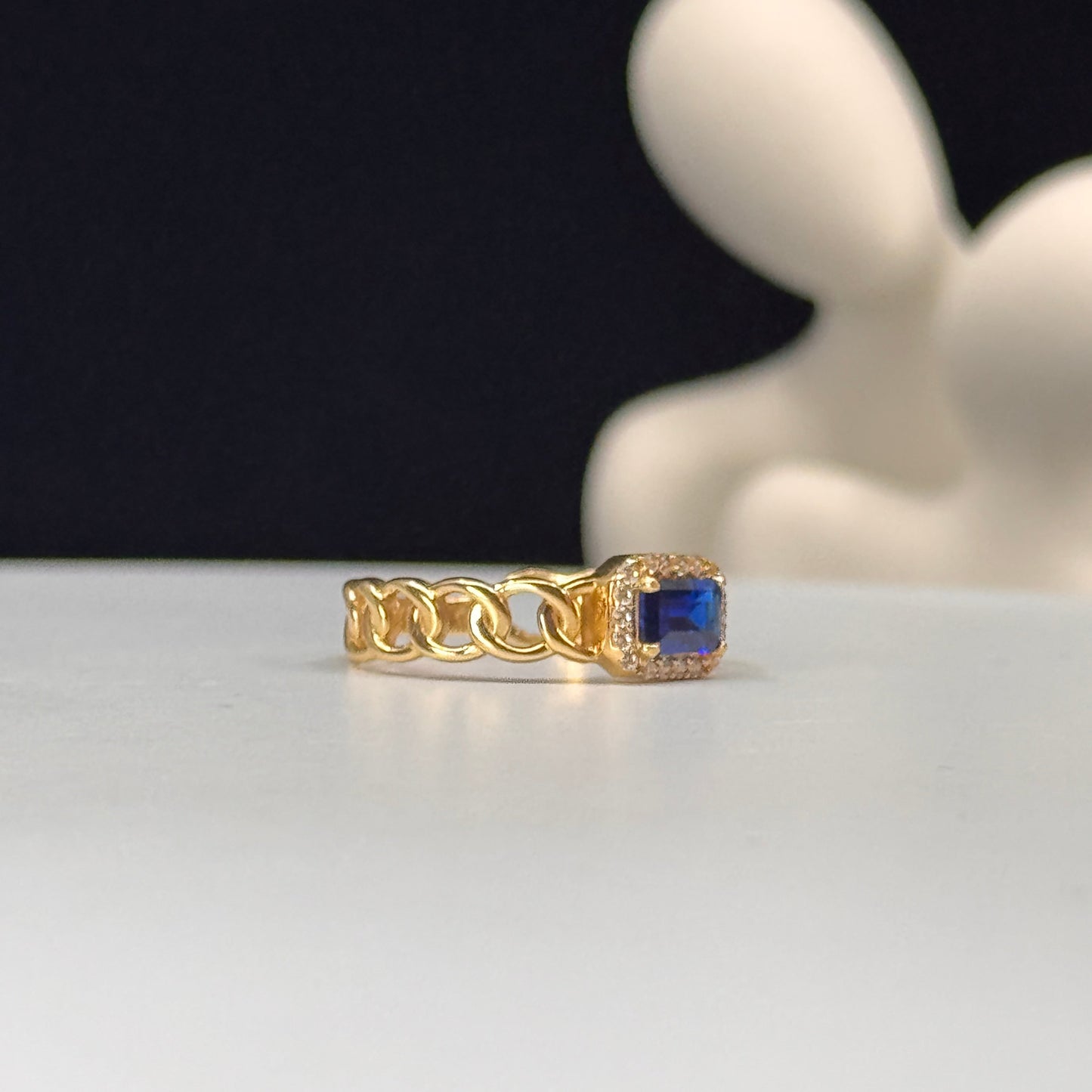 Anillo azul Imperial