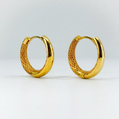 Argollas Cinta entallada