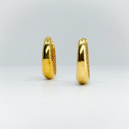 Argollas Cinta entallada